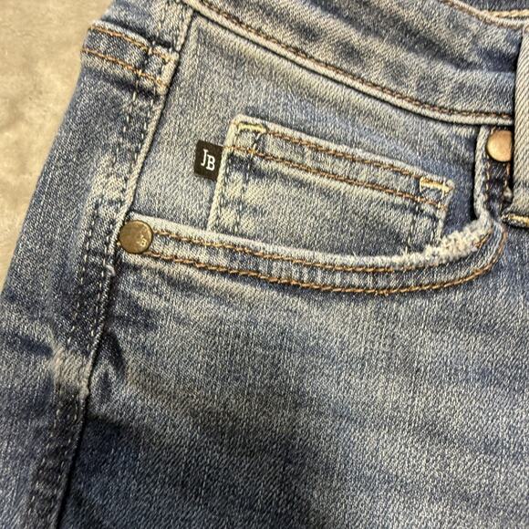 Judy Blue High Rise Straight Jeans Distressed Light Wash Women’s 5/27 JB88785 MD - Picture 9 of 13